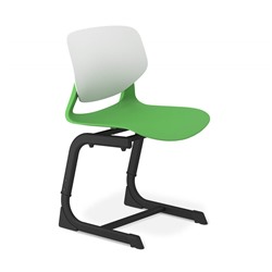 Стул Альфа SHT-S-TN26/ 5-7
                        а5-7 белый / зелёный / чёрный муар