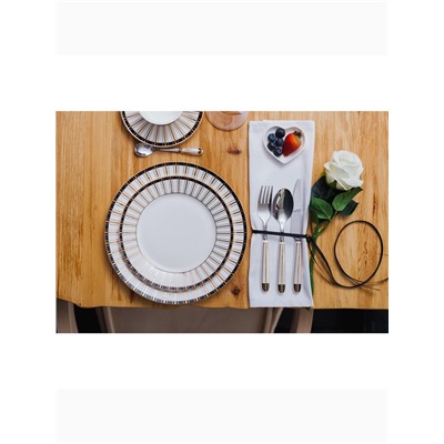 Лента репсовая, 6 мм, 23±1 м, чёрная №39