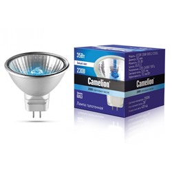 Нарушена упаковка.   Галогенная лампа GU5.3 35W 3500K (теплый) JCDR Camelion  (11469) JCDR 35W GX5.3 COOL