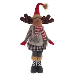 GAEM Игрушка набивная "Олень", L28 W14 H72/53 см, 2в.