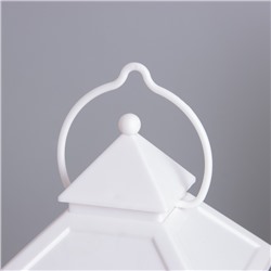 Фигурка светящаяся RISALUX «Чёрный кот», LED-ночник, 3×ААА, белый, 14×14×30.5см