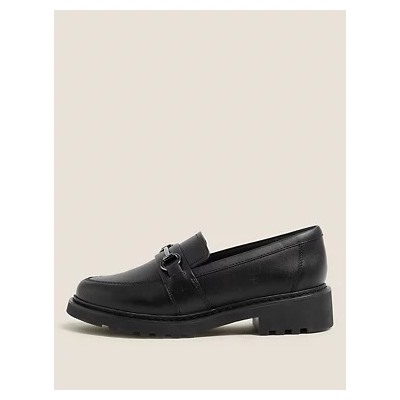 Kids' Leather Slip-on School Shoes (13 Small - 7 Large)