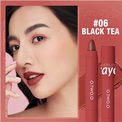 Матовый карандаш для губ O.TWO.O № 6 Black Tea 3.5 g