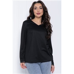 Блуза Палермо (черная) Б12530-25