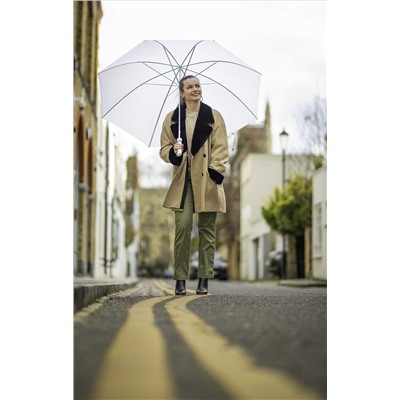 S664-02 White (Белый) Зонт мужской гольфер Fulton