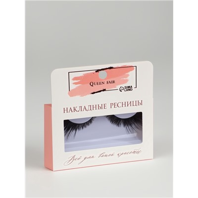 Ресницы накладные «Незабываемость», 10-18 мм, без клея, чёрные