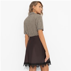 Юбка комбинированный с кружевом, Тайный знак