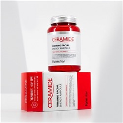 Farm Stay Ампульная сыворотка для лица с керамидами восстанавливающая / Ceramide Firming Facial Energy Ampoule, 250 мл