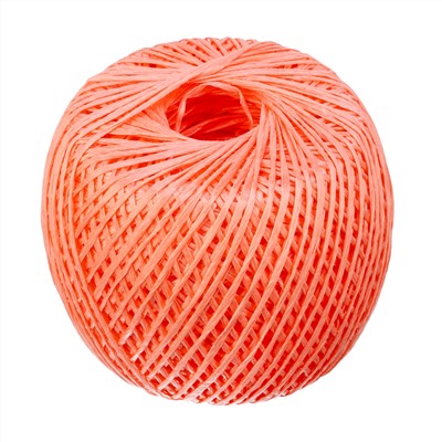 Шпагат полипропиленовый красный, 1.7 мм, L 400 м, Сибртех