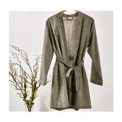 Халатик Женский (M) Helen Yeşil Bayan Sabahlık Medium - EcoCotton