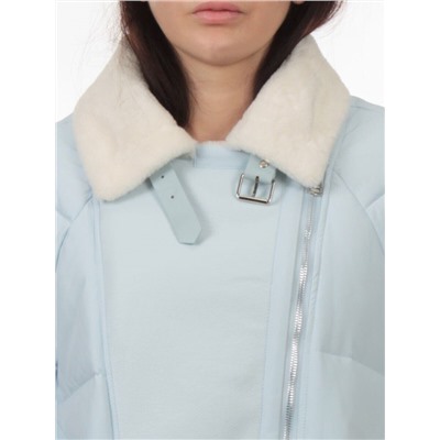 S24-163 BLUE Куртка демисезонная женская (100 гр. холлофайбер)