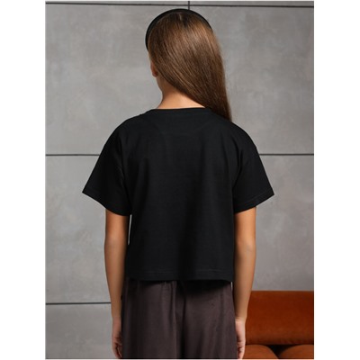 Футболка "Фольга" детская черный