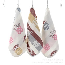 Winter gauze children's eating bib, soft breathable handkerchief