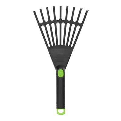 Грабли веерные 9 - зубые, 175 х 350 мм, пластиковые, Nylon, Palisad