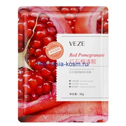 Увлажняющая тканевая маска с экстрактом граната Veze(94179)