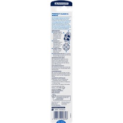 Dontodent Zahnbürste perfect clean & white mittel, Зубная щётка белые зубы, средней жёсткости, 1 шт.