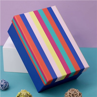 Подарочная коробка «Stripes», 21*14*8.5