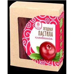Ягодная пастила клюквенная / 100 г / Сибирский кедр