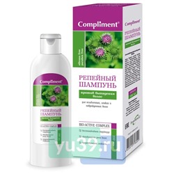 Шампунь Compliment Репейный против выпадения волос, 200 мл.