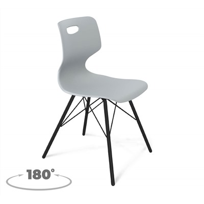 Стул SHT-ST58/S370VP
                        a5-7 серый / черный муар