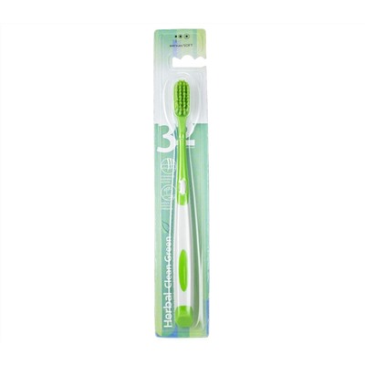 Зубная щетка "Herbal Clean Green" (мягкая) (10327154)