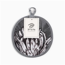 Прихватка Этель "Palm leaves" 17х17 см, 100% хлопок, 250 г/м2