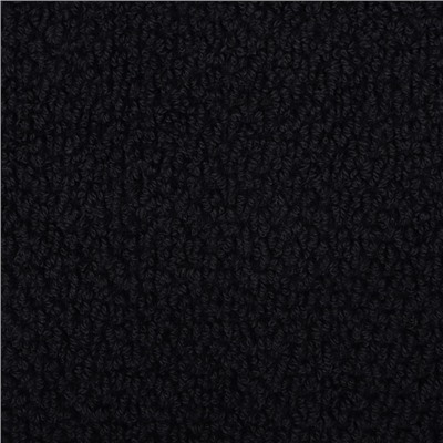 Коврик махровый "Этель" Organic Black 50х70 см, 100% хл, 550гр/м2