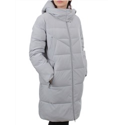 98720 LT. GRAY Пальто зимнее женское (холлофайбер 150 гр.)