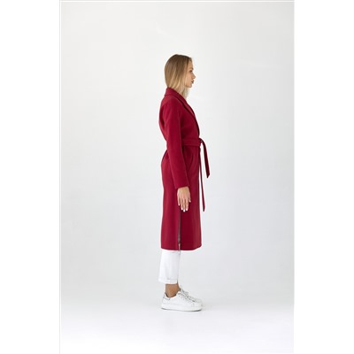 Пальто женское демисезонное 21820 (вино)