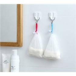 Мешочек - мочалка для мыла с лентой, 9*12 см