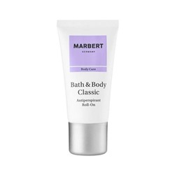 Marbert (Марберт)  Bath & Body Antiperspirant Roll-On, 50 мл