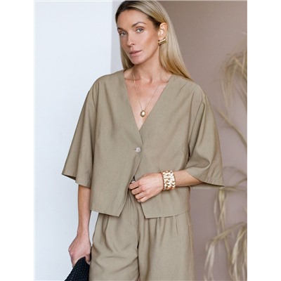 Блузка из плотного лиоцелла