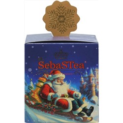 SebaSTea. Новый год. Ассорти-мини. Санта с подарками карт.упаковка, 15 пак.