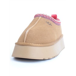 04-X84 BROWN Угги зимние женские (натуральная замша, натуральная шерсть)