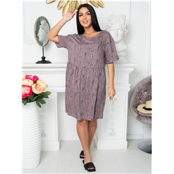 Платье "Карамель" сухая роза