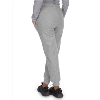 Q-05 GRAY Брюки спортивные женские (85% хлопок, 15% полиэстер)