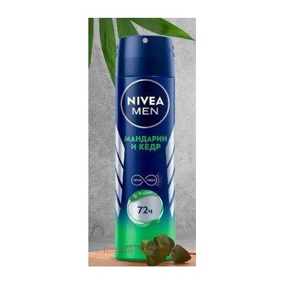 Nivea Men Антиперспирант Мандарин и кедр Спрей 150 мл