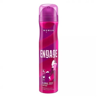 Женский дезодорант Цветочная изюминка (150 мл), Woman Floral Zest Deo Spray, произв. Engage