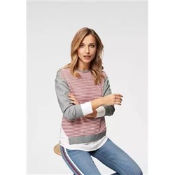2-In-1-Pullover Размер 36, Цвет grau-rot-wei, Производитель Aniston