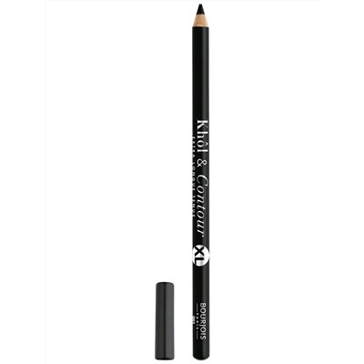 1 Bourjois Карандаш д/глаз KHOL&CONT т.001  черн.