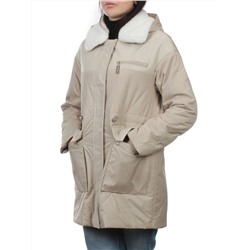 M24-096 BEIGE Куртка демисезонная женская (100 гр. холлофайбер)