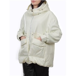 H24-210 MILK Куртка демисезонная женская (100 гр. холлофайбер)