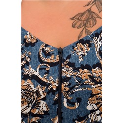 Халат домашний на молнии 83603