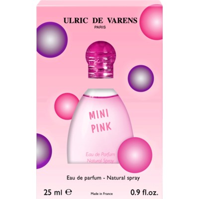 UdV - Ulric de Varens Mini Pink Парфюмерная вода, 25 мл