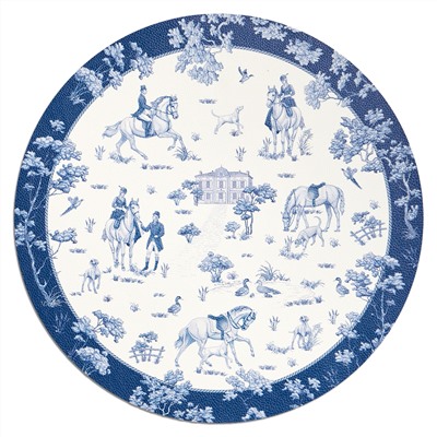 НАБОР ПОДСТАНОВОЧНЫХ САЛФЕТОК "DE JOUY" ИЗ 2 ШТ., ДИАМЕТР=38 СМ