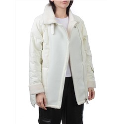 S24-263 MILK Куртка демисезонная женская (100 гр. холлофайбер)