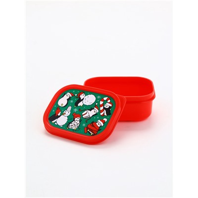 Ланч - бокс новогодний «Пингвиненок», 150 мл