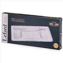 БЛЮДО СЕРВИРОВОЧНОЕ "BRILLIANCE" ПРЯМОУГОЛЬНОЕ, 38*17,5*3,5 СМ