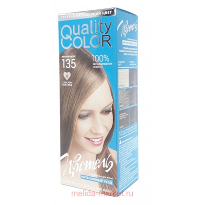 ЦВЕТЕЛЬ Гель-Краска для волос тон 135 Лесной Орех