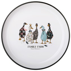 ТАРЕЛКА ОБЕДЕННАЯ LEFARD "FAMILY FARM" 25,5*3 СМ (КОР=12ШТ.)